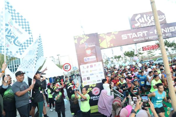 Wali Kota Makassar Lepas Peserta Sulsel SMANSA 10K 2022, Mari Kembangkan Olahraga – MakassarKota