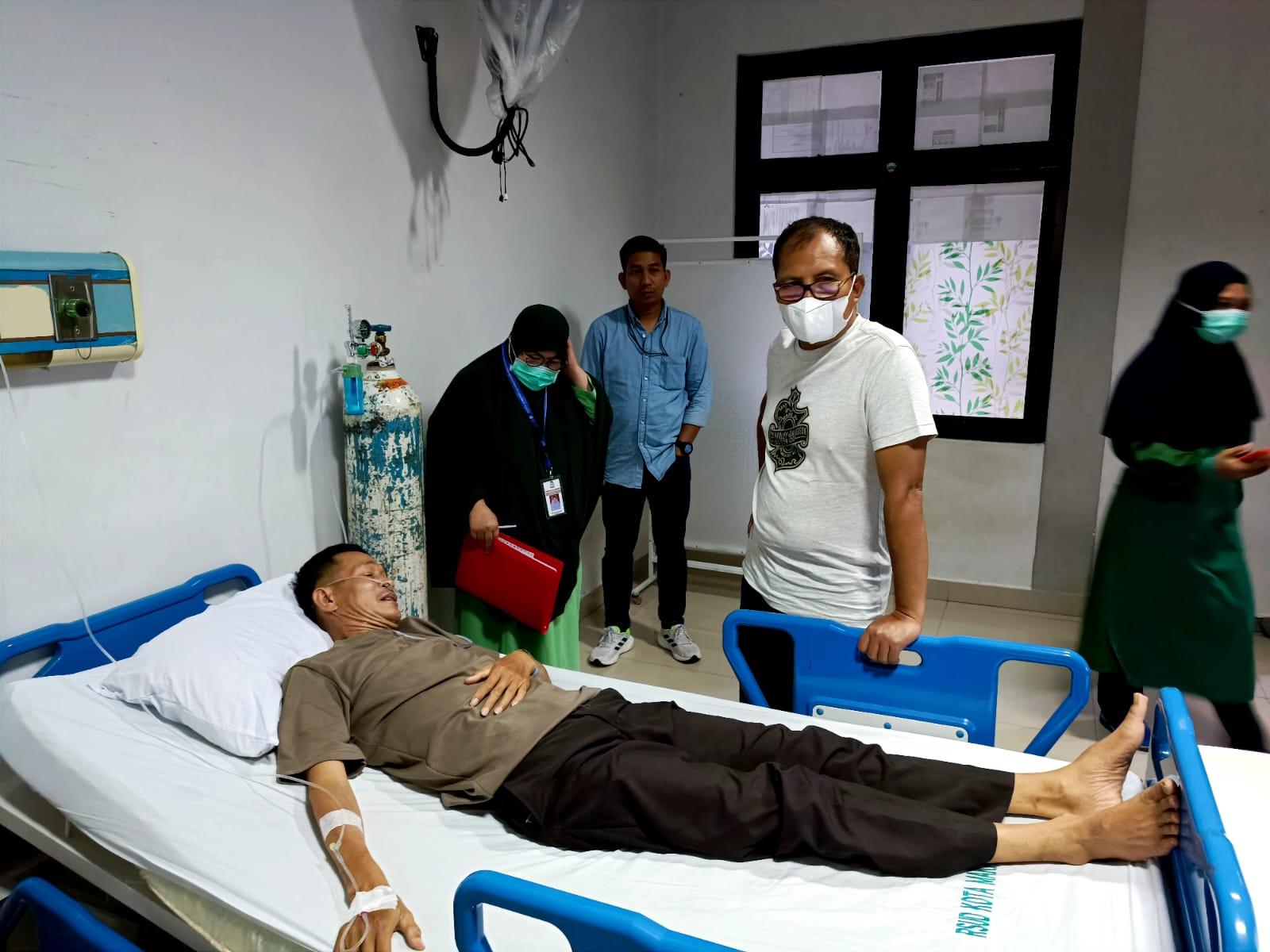 Danny Pomanto, Jenguk Patwal Burhanuddin di RSUD Daya – MakassarKota