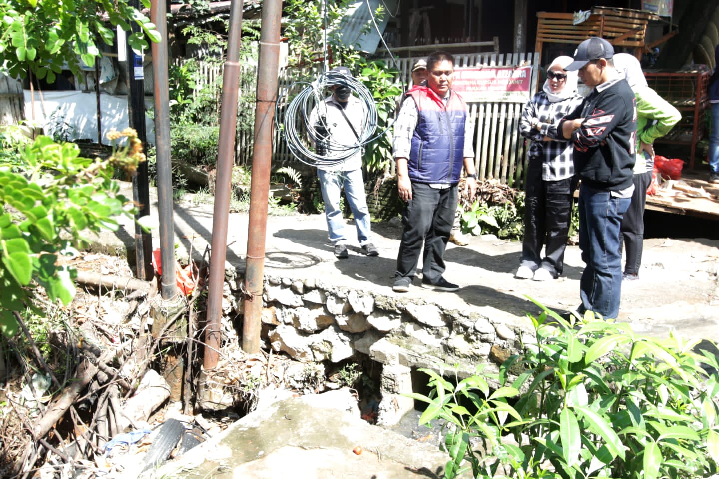 Fatmawati Rusdi Tinjau Kawasan Rawan Banjir di Manggala – MakassarKota