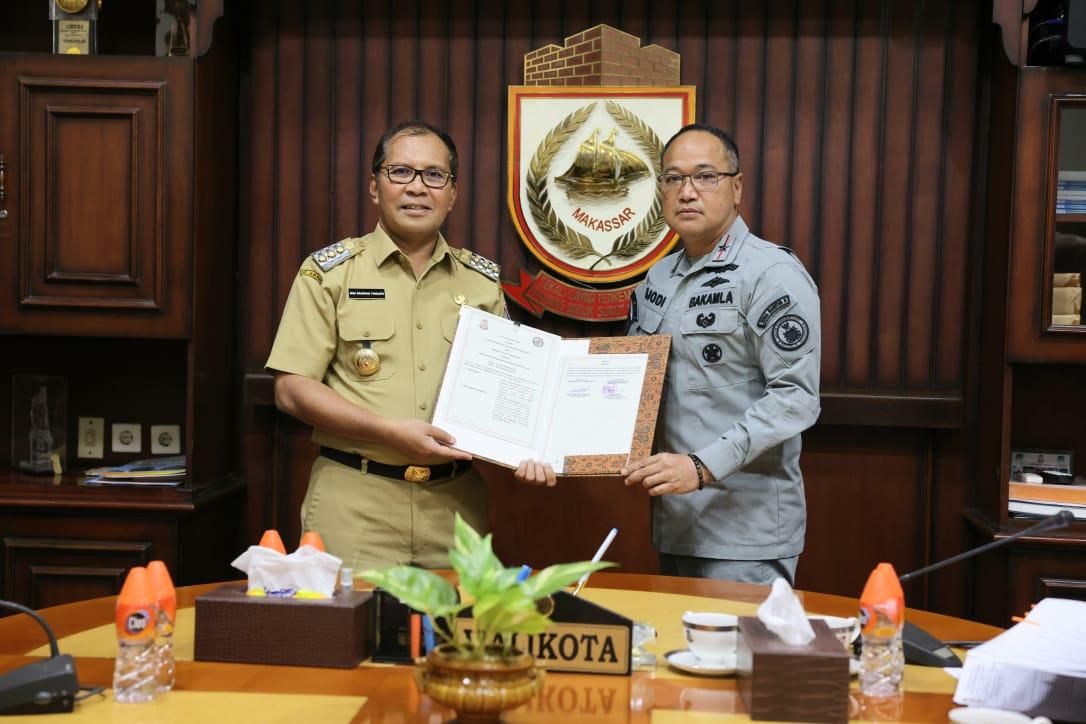 Pemkot Makassar dan Bakamla RI Jalin Kerja Sama, Danny Pomanto Mengaku Bangga – MakassarKota