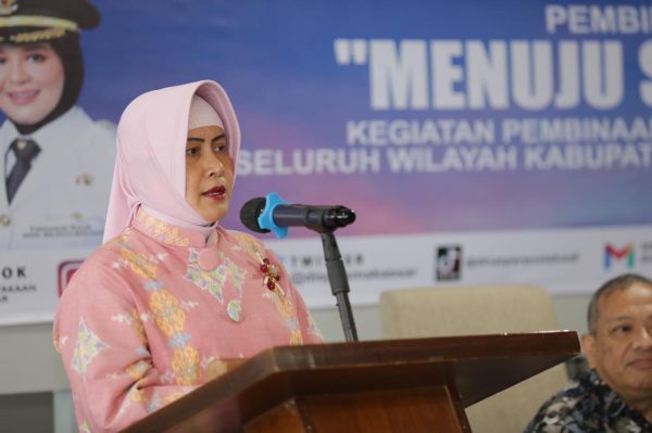 Pembinaan Perpustakaan Sekolah, Indira Yusuf Ismail Sampaikan Impian Tentang Sekolah – MakassarKota
