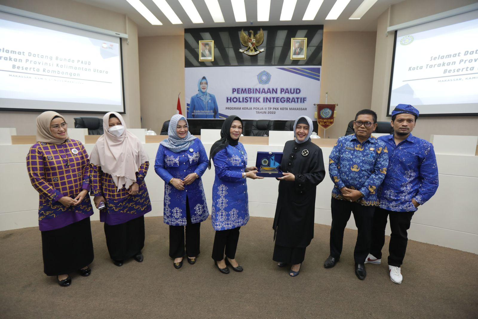 Sambut Bunda PAUD Kota Tarakan, Bunda PAUD Kota Makassar Berbagi Ilmu Ini – MakassarKota