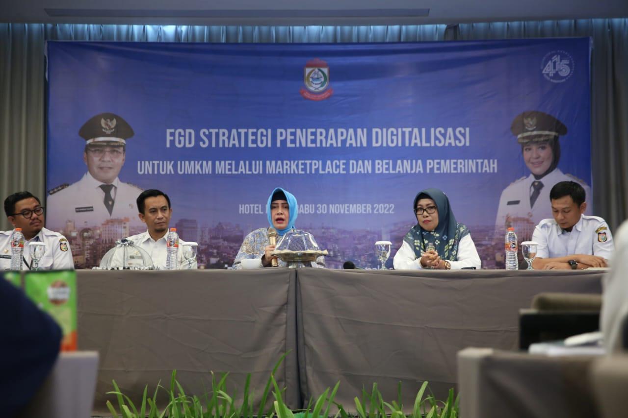 FGD Strategi Digitalisasi, Indira Yusuf Ismail Tekankan Pentingnya Pemahaman Digitalisasi bagi Penggerak UMKM – MakassarKota