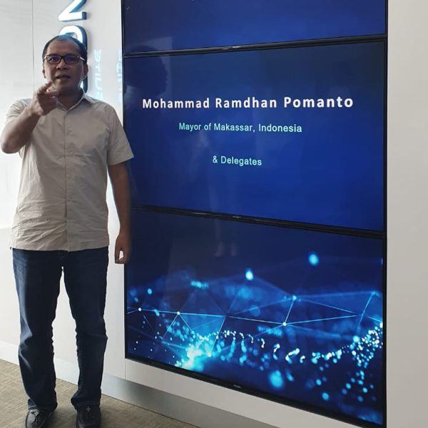 Wali Kota Danny Pomanto Jajaki Kerja Sama Smart City dengan ST Engineering Singapore – MakassarKota