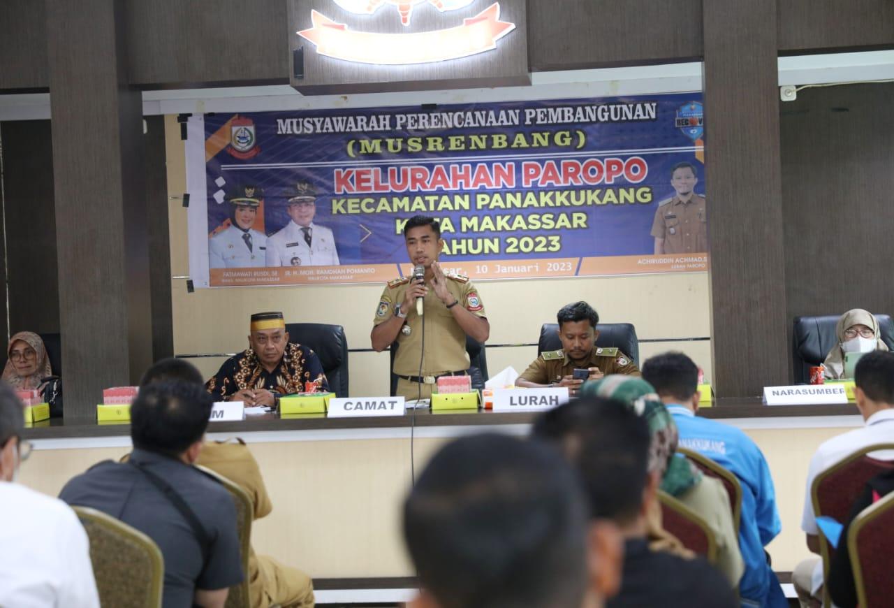 Musrembang Kelurahan Paropo, Warga Usul Perbaikan Infrastruktur Hingga Peningkatan Layanan Kesehatan – MakassarKota