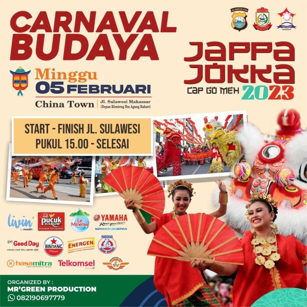 2.000 Pelajar SD Ramaikan Karnaval Budaya Cap Go Meh 2023