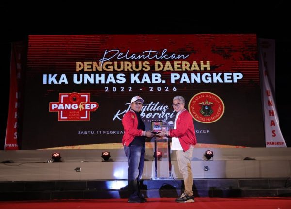 Danny Pomanto Lantik Pengurus IKA Unhas Pangkep, Ajak Peduli Alumni, Almamater dan Masyarakat