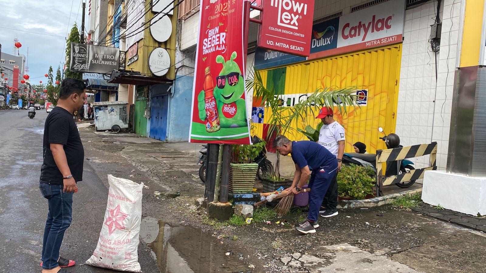 Helat Jappa Jokka Cap Go Meh 2023, Pemerintah Kecamatan Wajo Awali dengan Kerja Bakti
