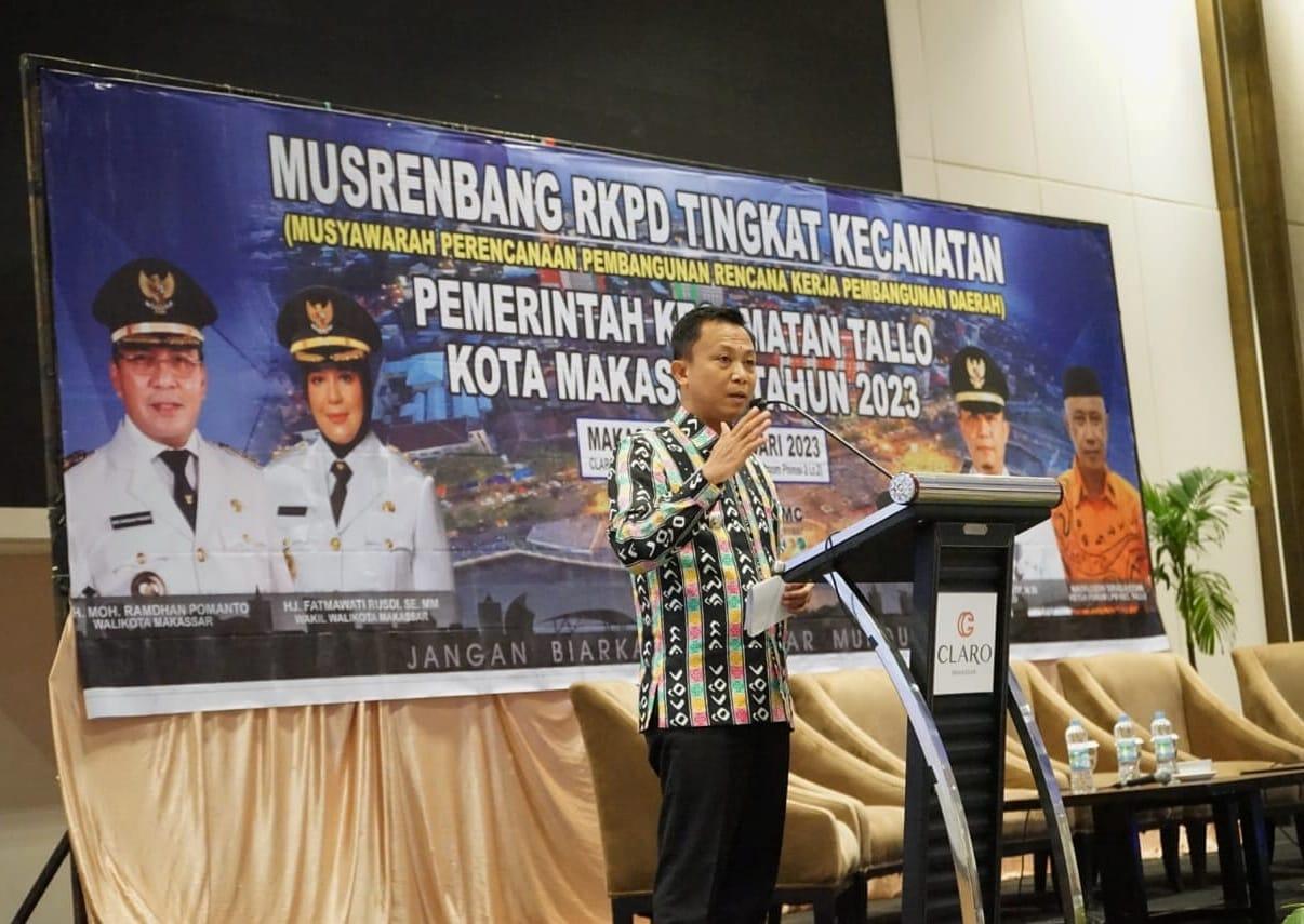 Musrenbang Kecamatan Tallo, Perbaikan Drainase Hingga Kantor Lurah Jadi Prioritas