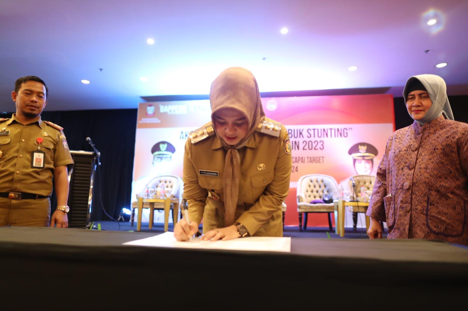 Aksi 3 Konvergensi Rembuk Stunting, Fatmawati Rusdi Tekankan Target Makassar Menuju Zero Stunting 2024