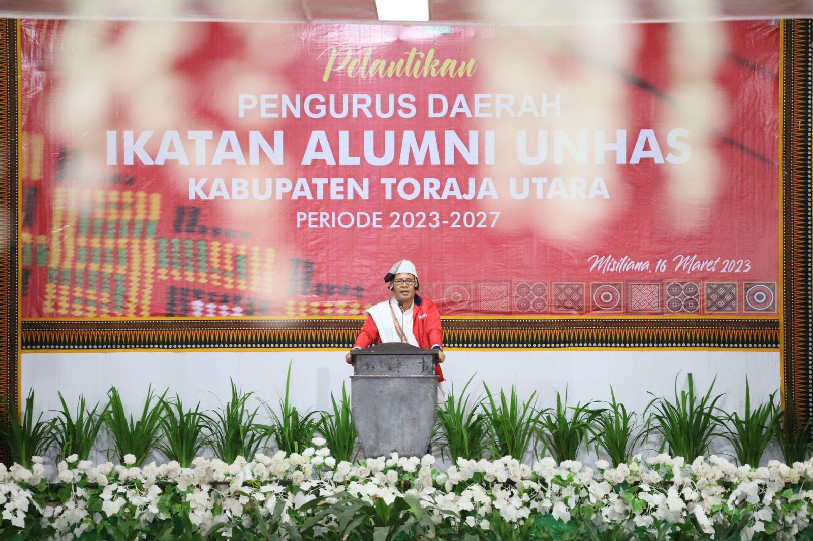 Danny Pomanto Lantik Wakil Bupati Jadi Ketua IKA Unhas di Tator dan Torut