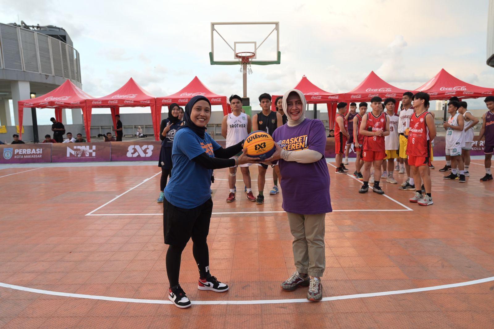 Di Hadapan Peserta Nipah 3x3 Basketball, Indira Ungkap Rencana Pembangunan Sarpras Basket