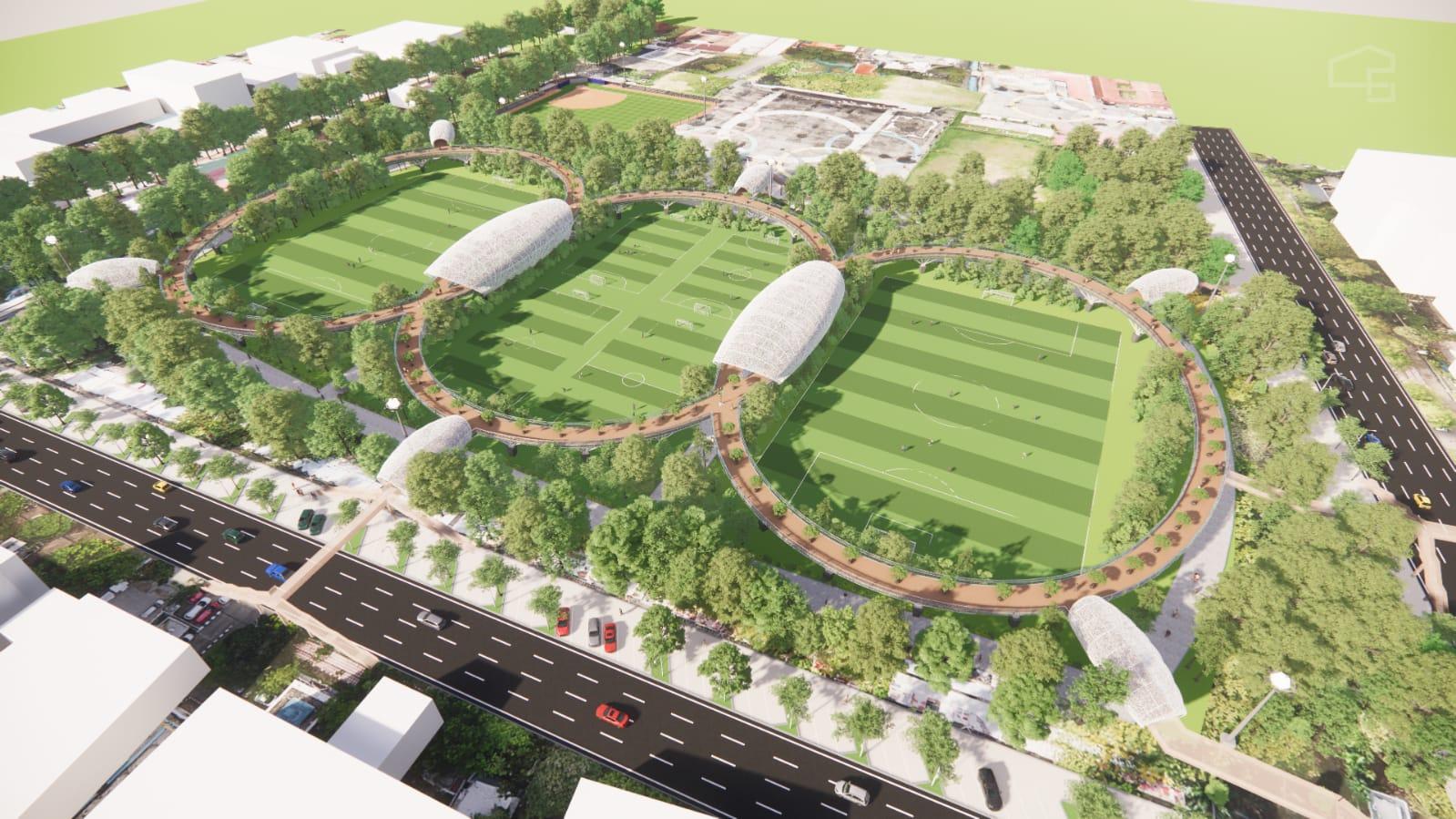 Fasilitas Baru; Jogging Track Elevated, Softball, Mini Soccer dan Pembinaan Sepakbola Usia Dini