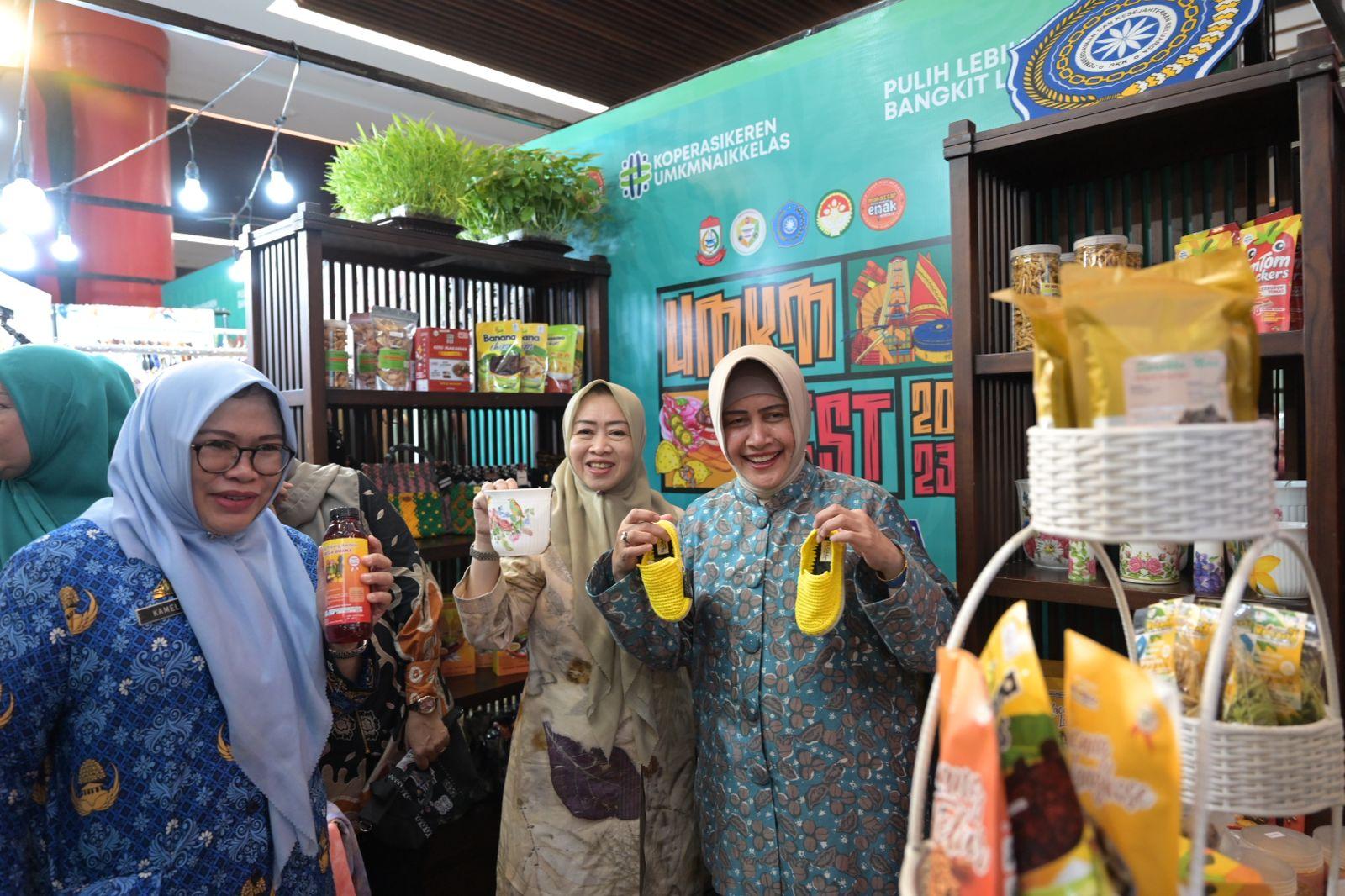 Ketua TP PKK Kota Makassar Dukung Pengembangan UMKM Lorong Wisata