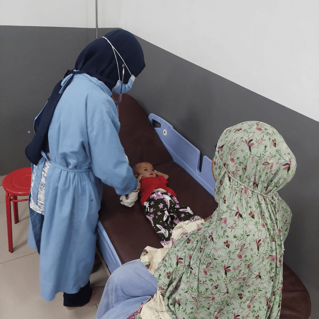 Peduli Stunting, Kapus Tamalate dan Lurah Turun Langsung Bantu Bayi Malnutrisi di Balang Baru