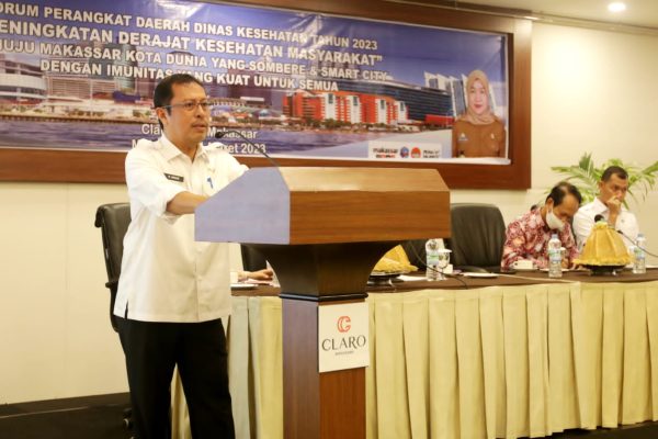 Selaraskan Program, Dinas Kesehatan Kota Makassar Gelar Forum Perangkat Daerah