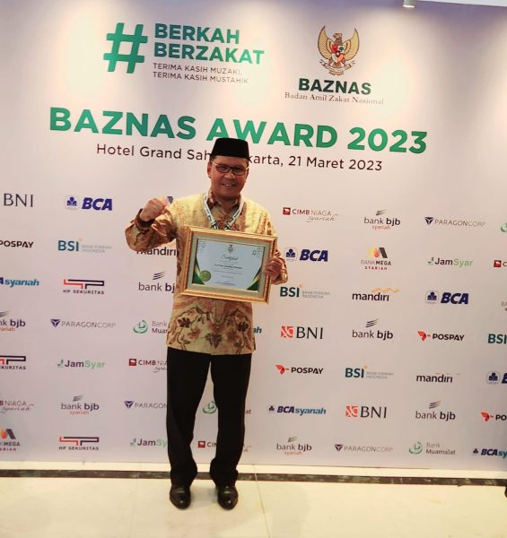 Wali Kota Makassar Danny Pomanto Kembali Raih Penghargaan Baznas Award 2023