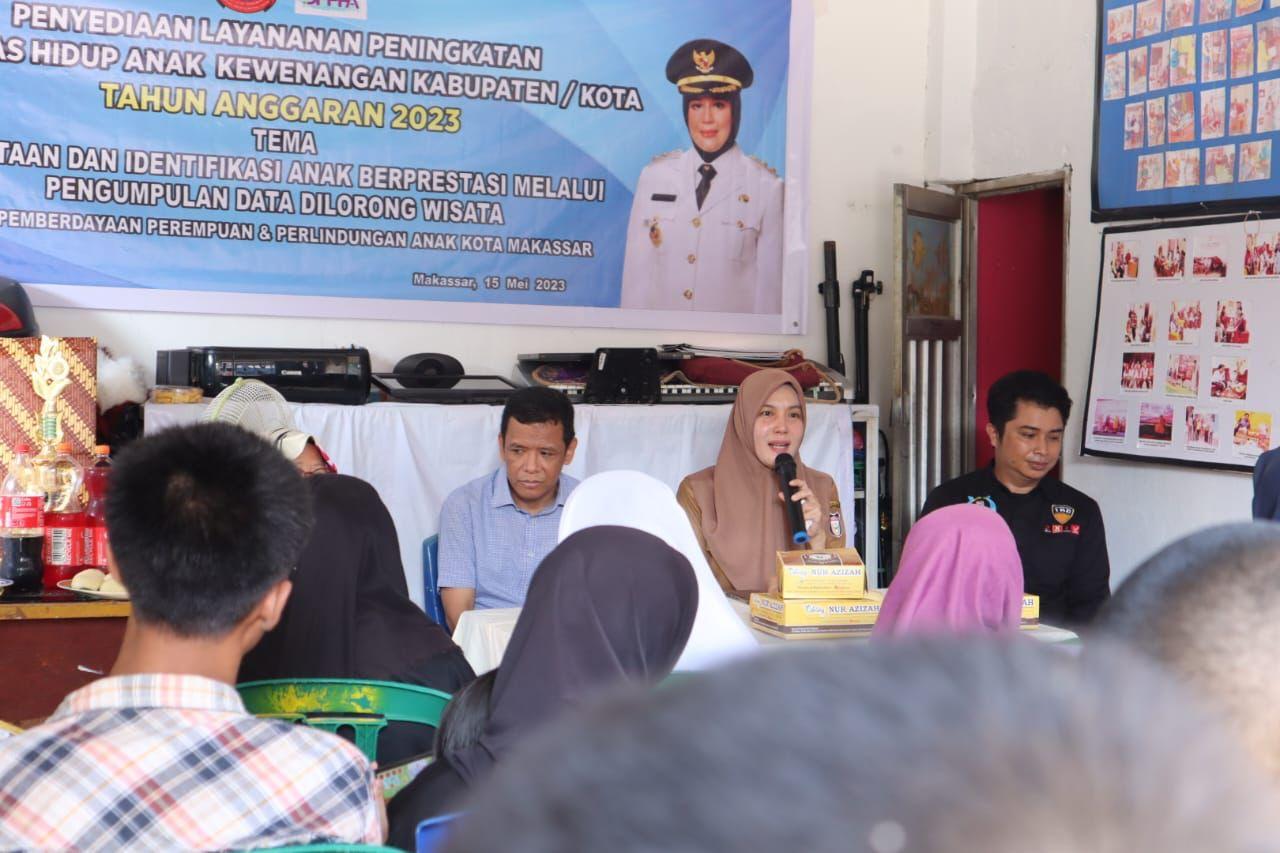 DP3A Makassar Data Anak Berprestasi di Lorong Wisata