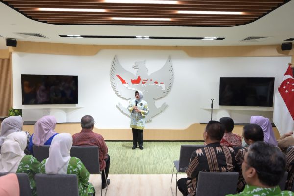 Diterima Dubes RI Untuk Singapura, Bunda PAUD Kota Makassar Bahas Pendidikan