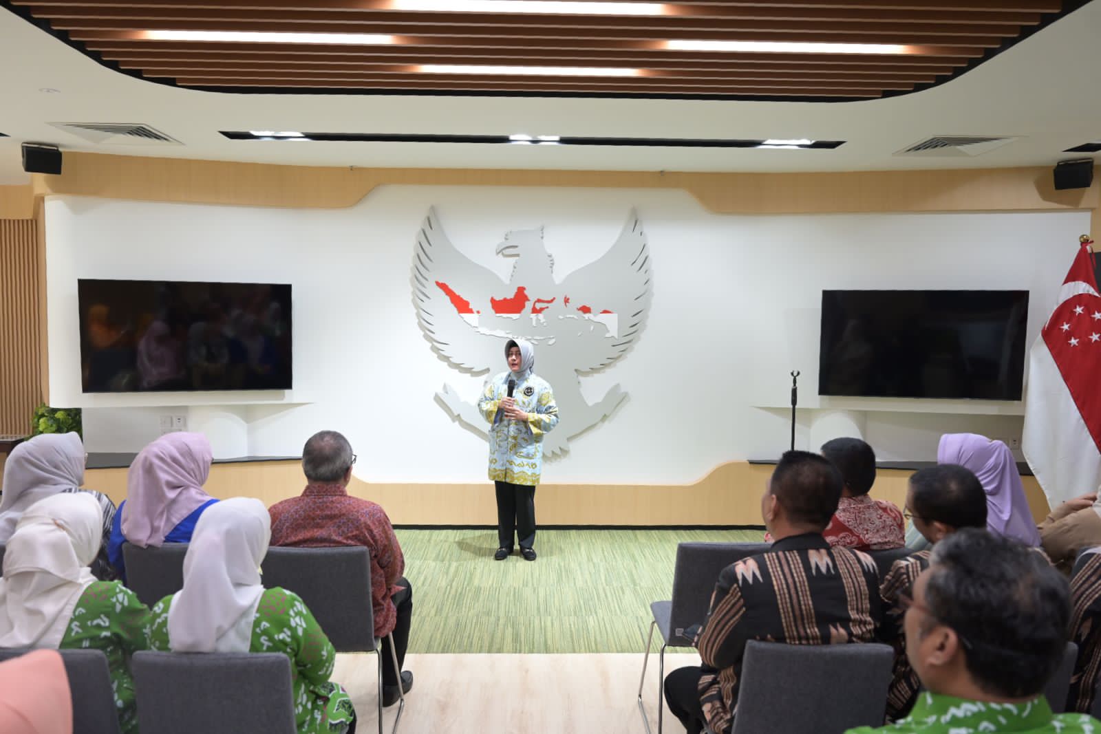 Diterima Dubes RI Untuk Singapura, Bunda PAUD Kota Makassar Bahas Pendidikan