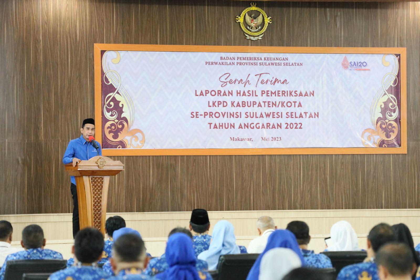 Ketua DPRD Makassar Rudianto Lallo Apresiasi Danny Pomanto Pertahankan WTP Dua Tahun Berturut-turut