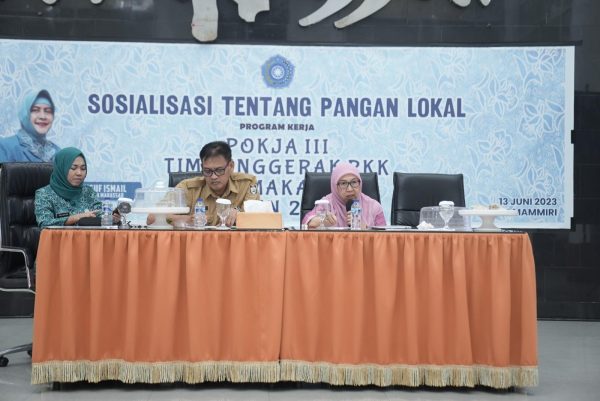 Dorong Keragaman Dan Ketahanan Pangan Lokal, TP KK Kota Makassar Gelar Sosialisasi Tingkat Kecamatan
