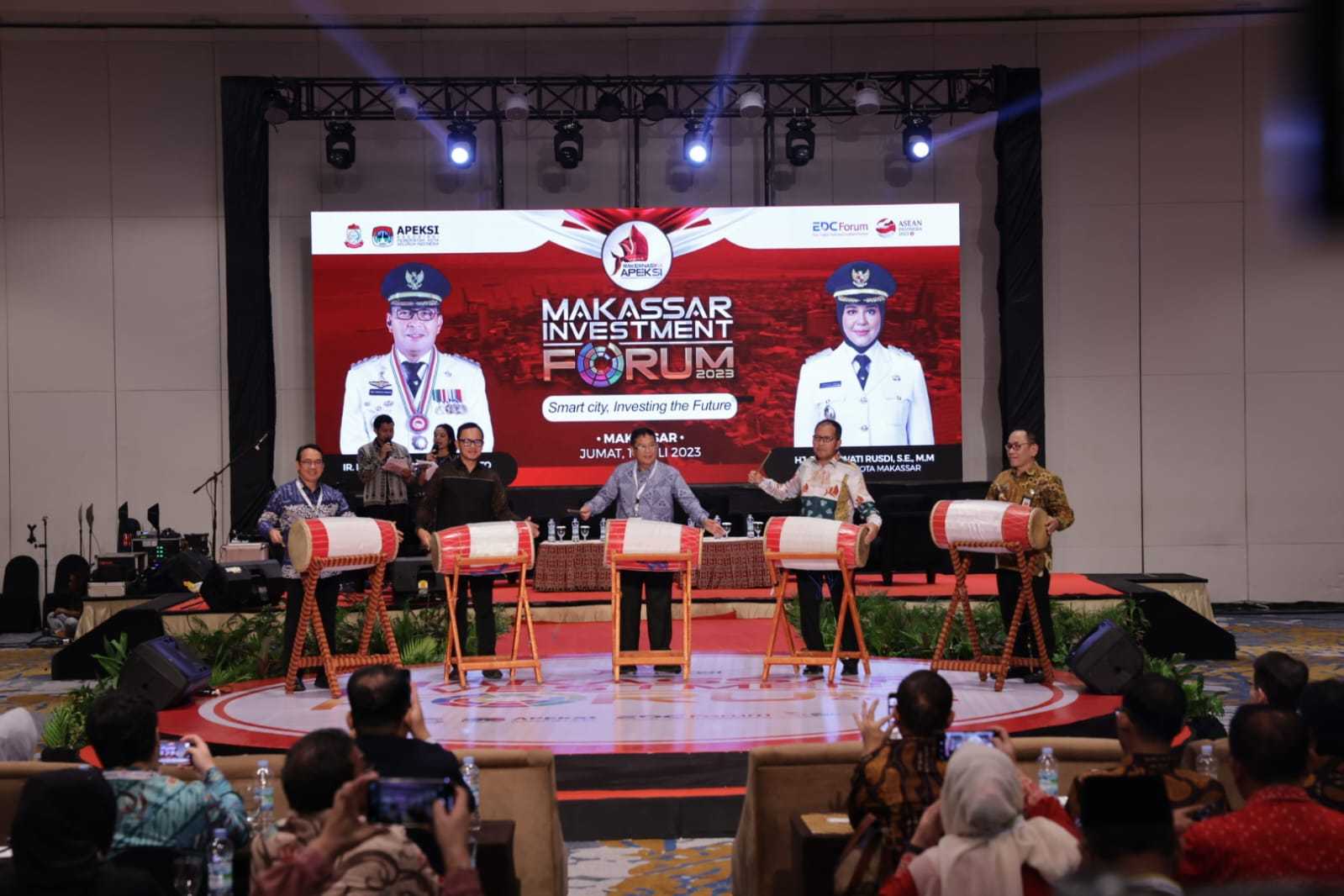 50 Kota Ikut One-on-one Business Matching dengan Investor Asing di Forum Makassar Investment Apeksi 2023