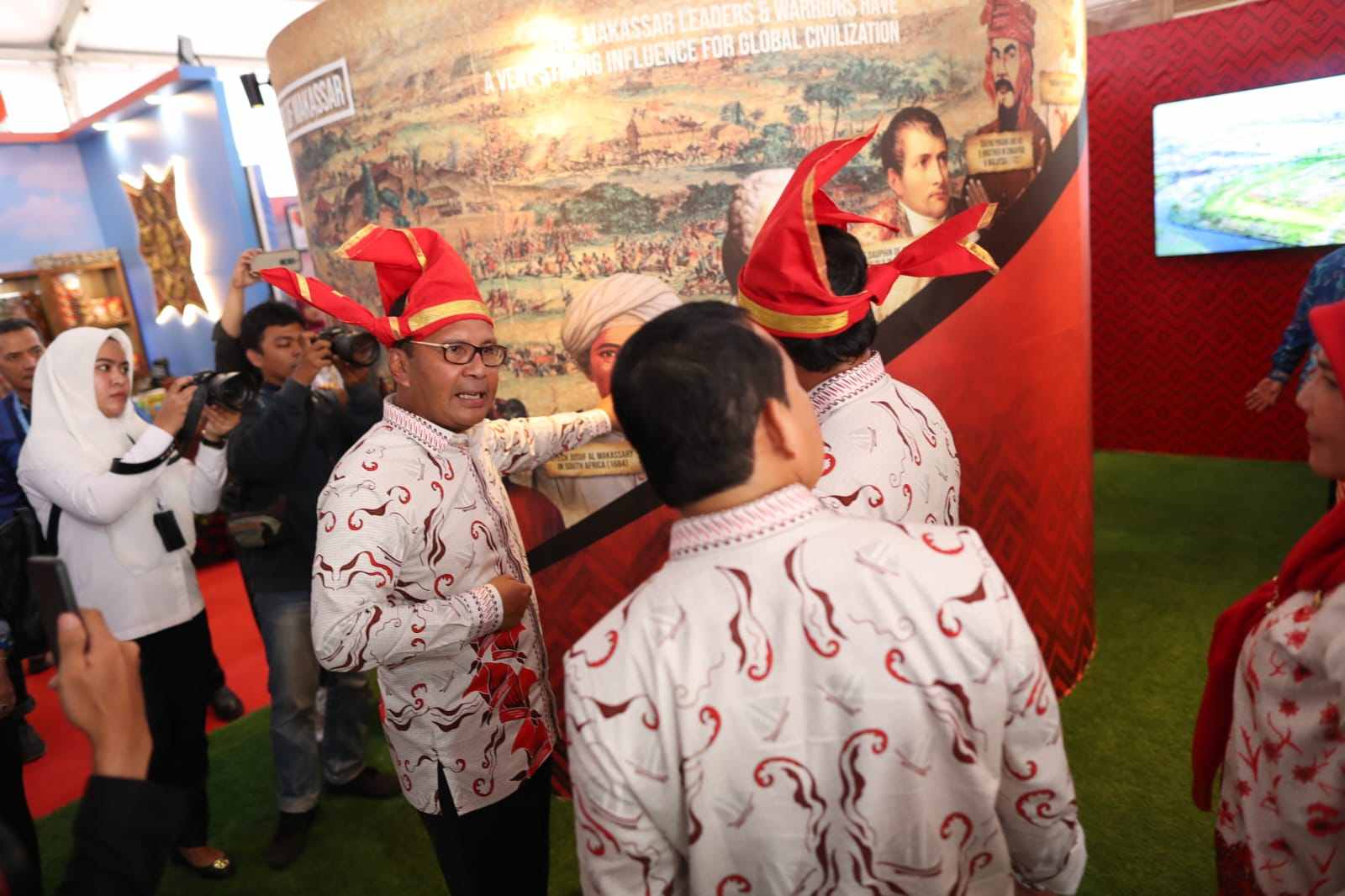 Ikut ICE 2023, Makassar Pamerkan Booth Dengan Konsep Lorong Wisata