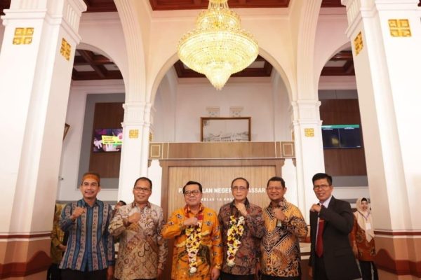 Ketua Mahkamah Agung RI Prof M Syarifuddin Puji Danny Pomanto, Jalin Kerja Sama Baik dengan Peradilan Makassar