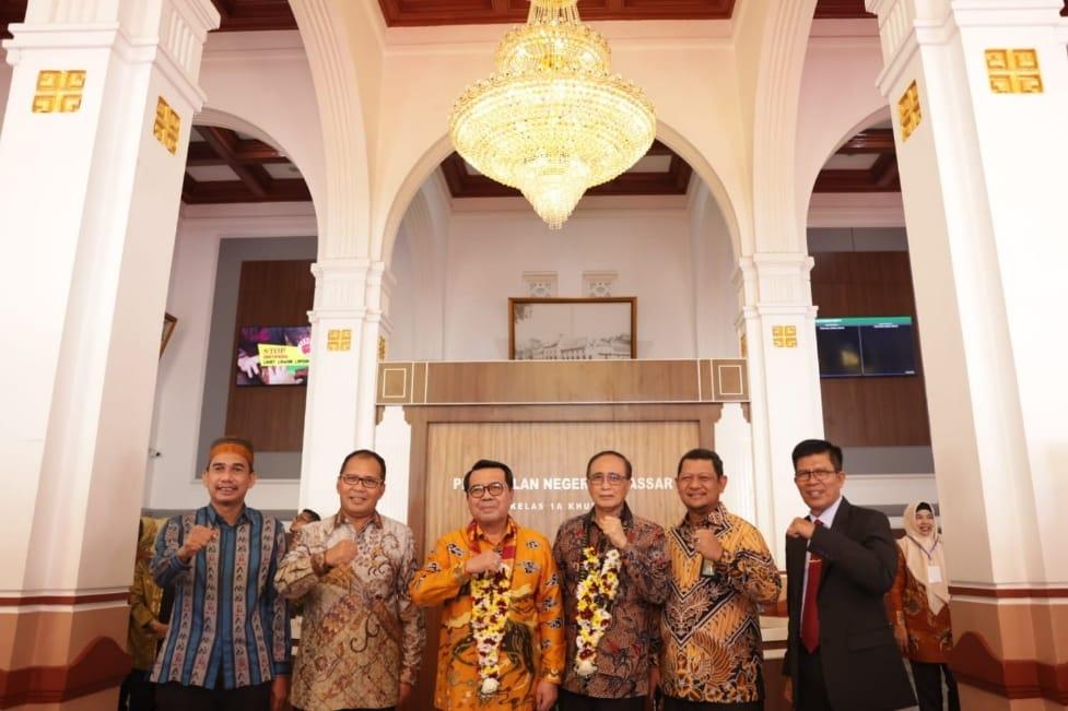 Ketua Mahkamah Agung RI Prof M Syarifuddin Puji Danny Pomanto, Jalin Kerja Sama Baik dengan Peradilan Makassar