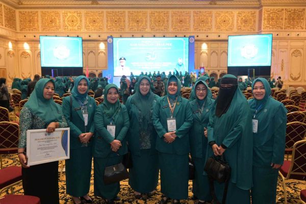 Ketua TP PKK Kota Makassar Hadiri HKG PKK Tingkat Provinsi Sulsel