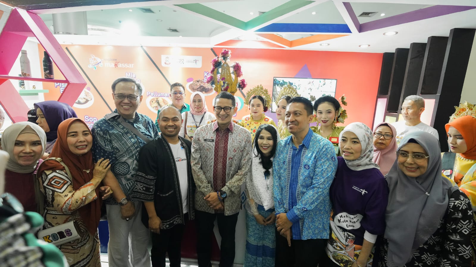 ASITA Travel Fair 2023; Mas Menteri Sebut 'Makassar Kota Makan Enak' Adalah Ide Brilian