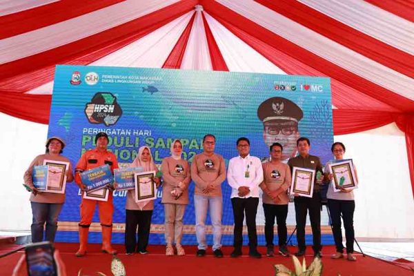 HPSN 2024, Wali Kota dan Ketua TP PKK Makassar Apresiasi Tenaga Kebersihan Hingga Instansi Terbaik – MakassarKota