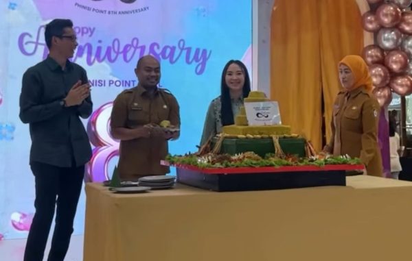 Mall Phinisi Point (PIPO) Rayakan Anniversary ke-8, Dinas Pariwisata Apresiasi Kontribusi terhadap Ekraf dan Pariwisata Makassar – Explore Makassar